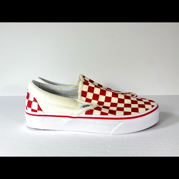 Vans Classic Slip-On Primary Check Sneakers - Picture 3 of 7